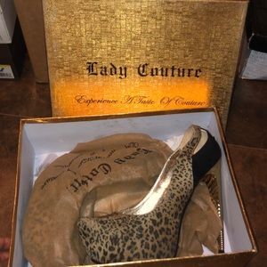 Lady Couture Chetah Heel